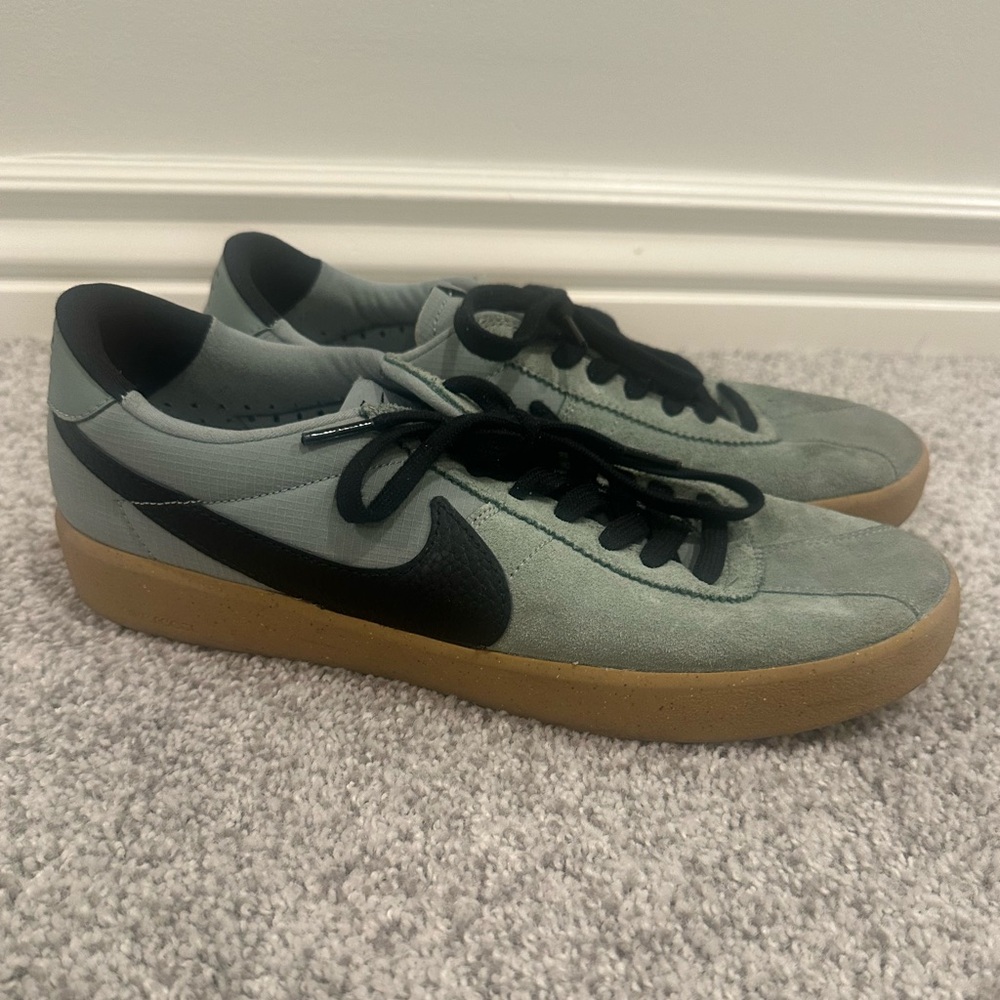 Nike SB Bruin React Shoes Jade Smoke, Black,